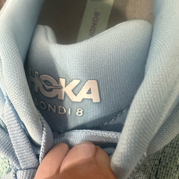 HOKA Women's Blue and Purple Running Shoes - Picture 4 of 9